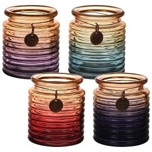 Ombre-glass-candleholder